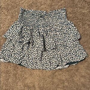 Wallflower Blue/green Floral Skirt